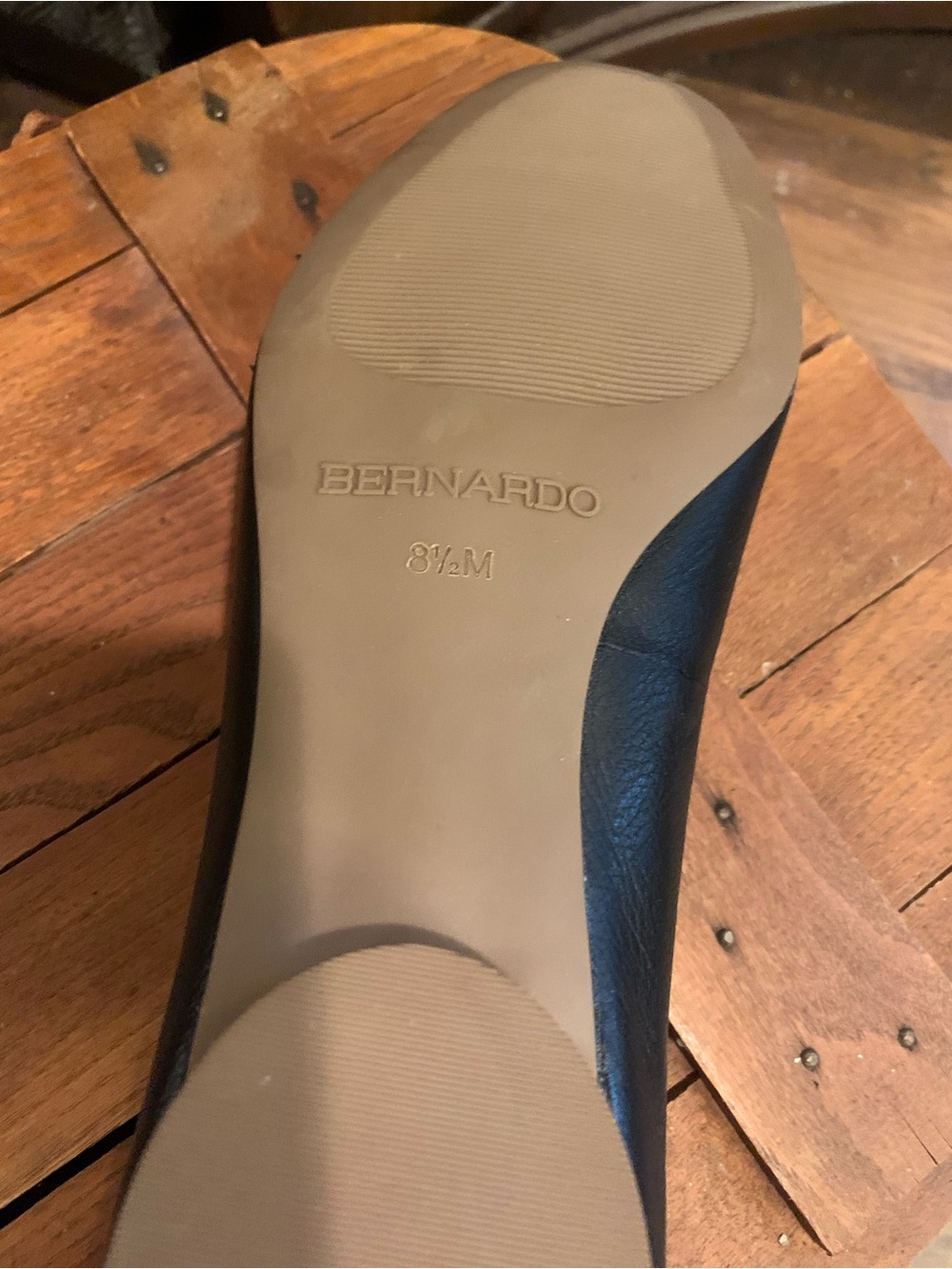 Anthropologie Bernardo Eloisa With Bow Flats Size  8.5 - Picture 6 of 6